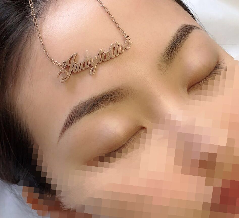 半永久性纹身眉毛