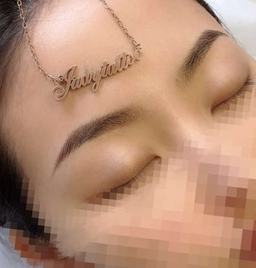 Semi Permanent Eyebrows Tattoo